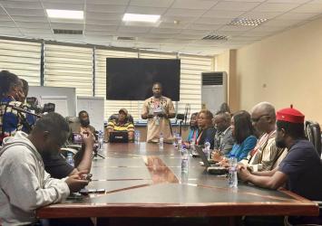 The Liberia Anti-Corruption Commission (LACC) and the Liberia Revenue Authority (LRA) held a Joint Press Conference at the LRA Headquarters to announce a Major Landmark in Public Sector Accountability