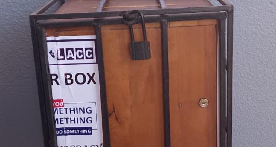 The Liberia Anti-Corruption Commission (LACC), through its Education and Prevention Department, has Officially Commenced the Installation of Whistleblower Boxes at Key Ministries, Agencies, and Commissions