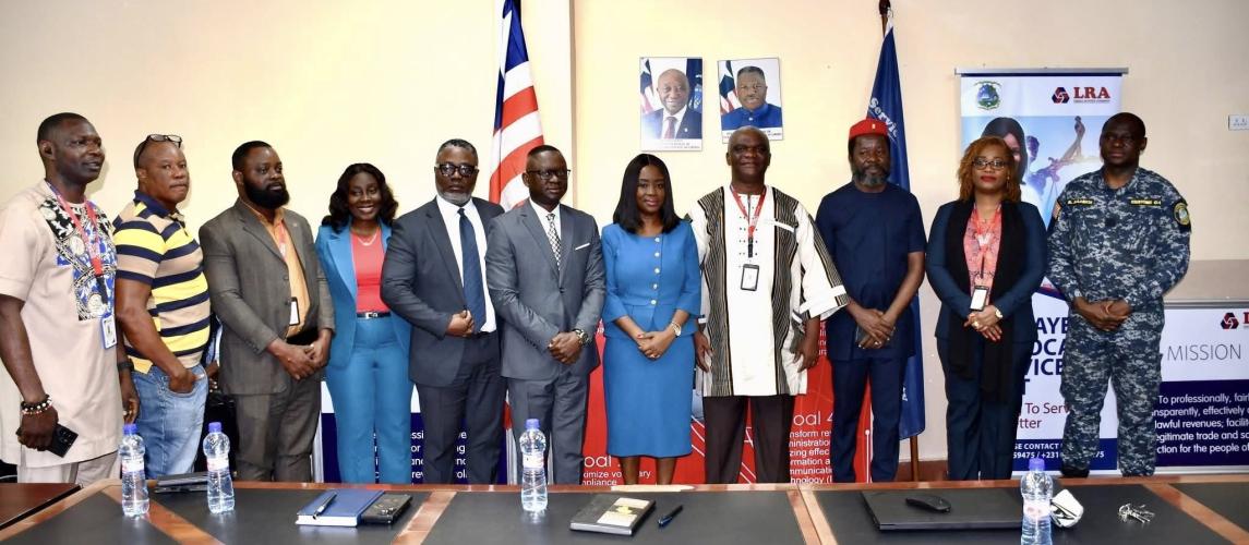 The Liberia Anti-Corruption Commission (LACC) and the Liberia Revenue Authority (LRA) held a Joint Press Conference at the LRA Headquarters to announce a Major Landmark in Public Sector Accountability
