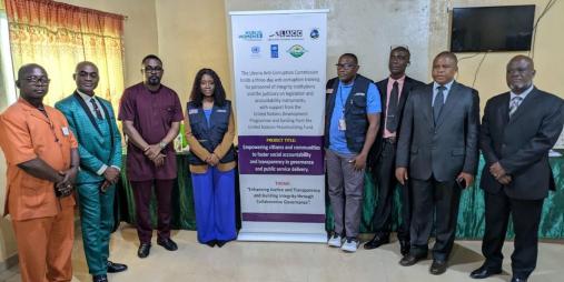 LACC with Support from UNDP Launches a Three Day Anti-Corruption Training in Bong County