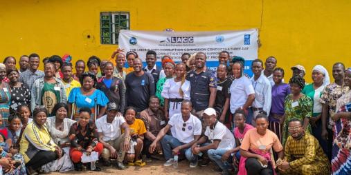 LACC Concludes Social Accountability Workshop Training in Gbarpolu and Lofa Counties